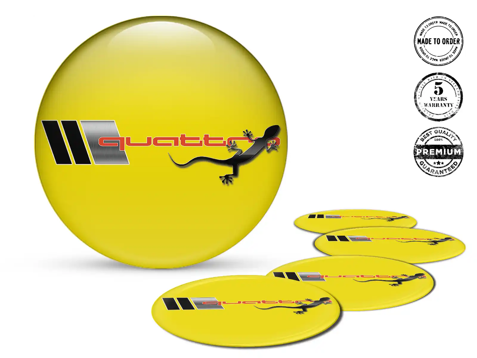 Adesivo su Cerchi Sleek Etichette Drift Dome